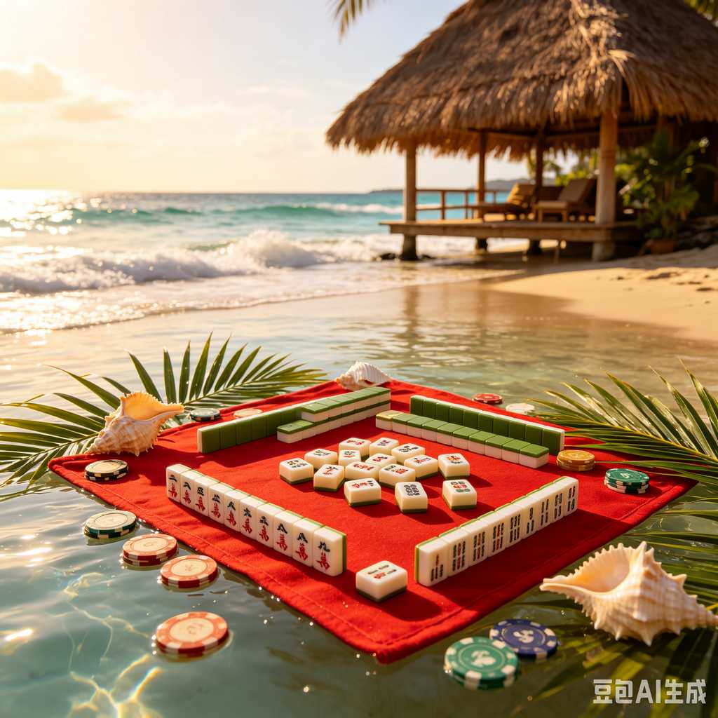 hotel entertainment mahjong set