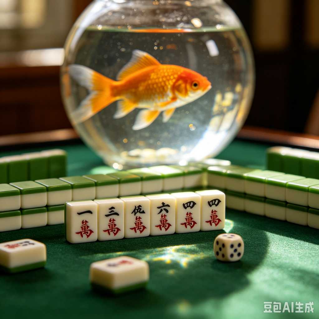 transparent mini mahjong set